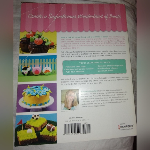 Sugarlicious Baking Cookbook Meaghan Mountford 50 cute and clever treats - Picture 2 of 3